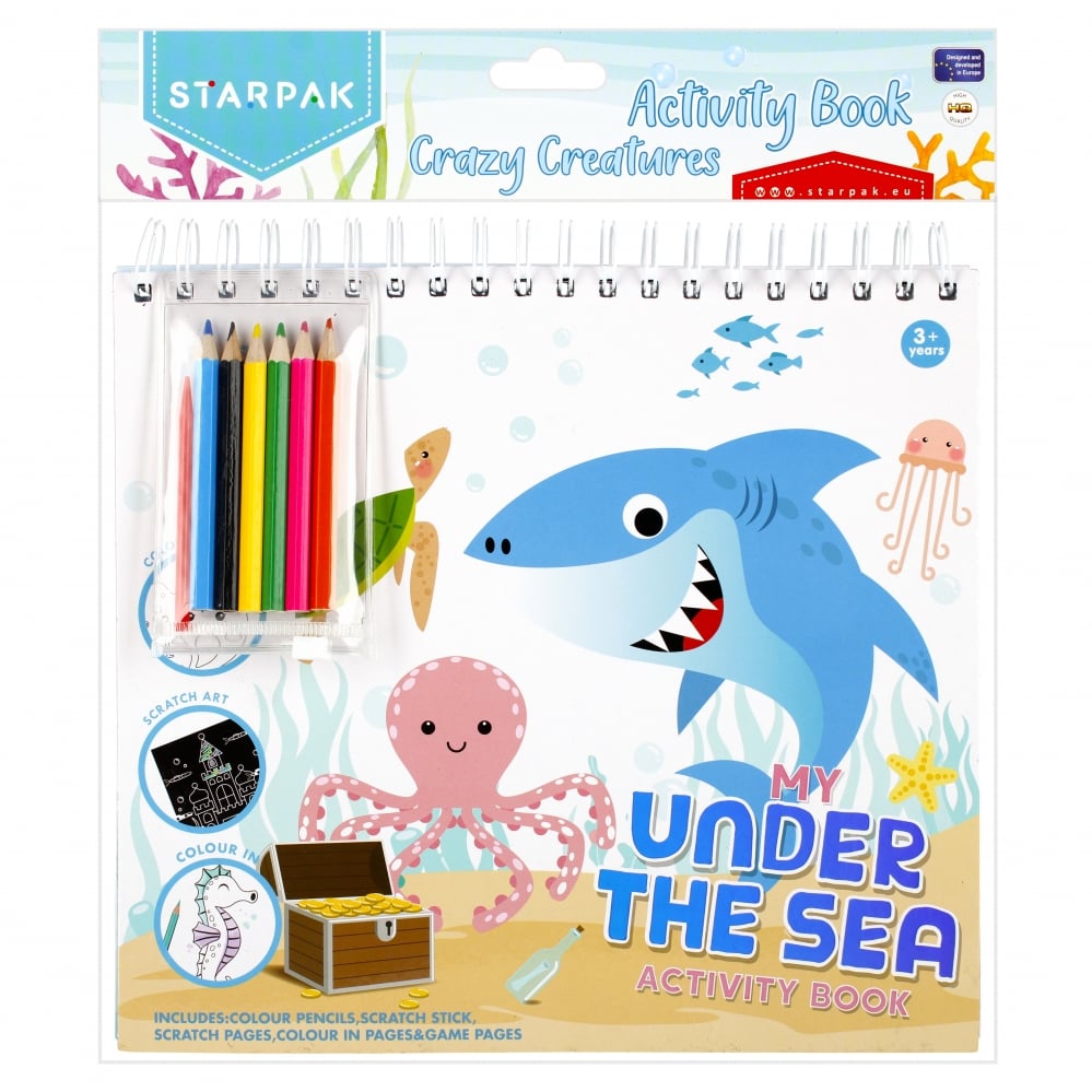 Set Colorat Under the Sea Starpak, Cu Sabloane