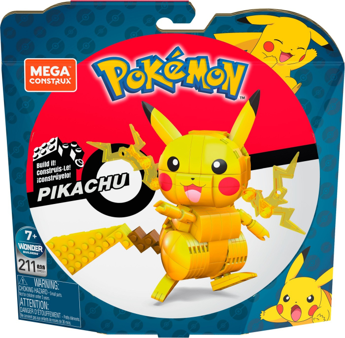Pokemon Mega Construct: Figurina Pikachu Articulata
