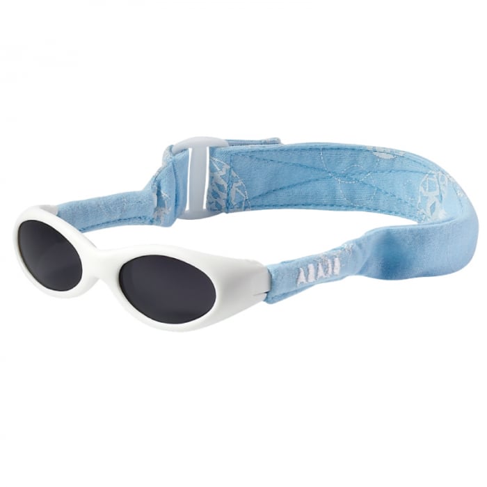 Ochelari de soare Beaba cu bandă Bleu, 0-6 luni