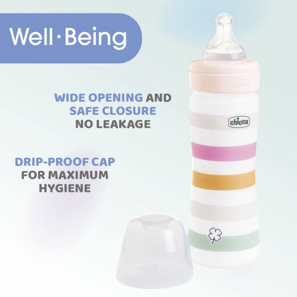 Biberon Chicco WellBeing PP Orange Anti-Colici 150ml - imagine 6