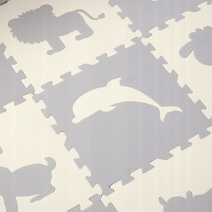 Covor Puzzle Animale Matadi - Sigur și Educativ - imagine 7