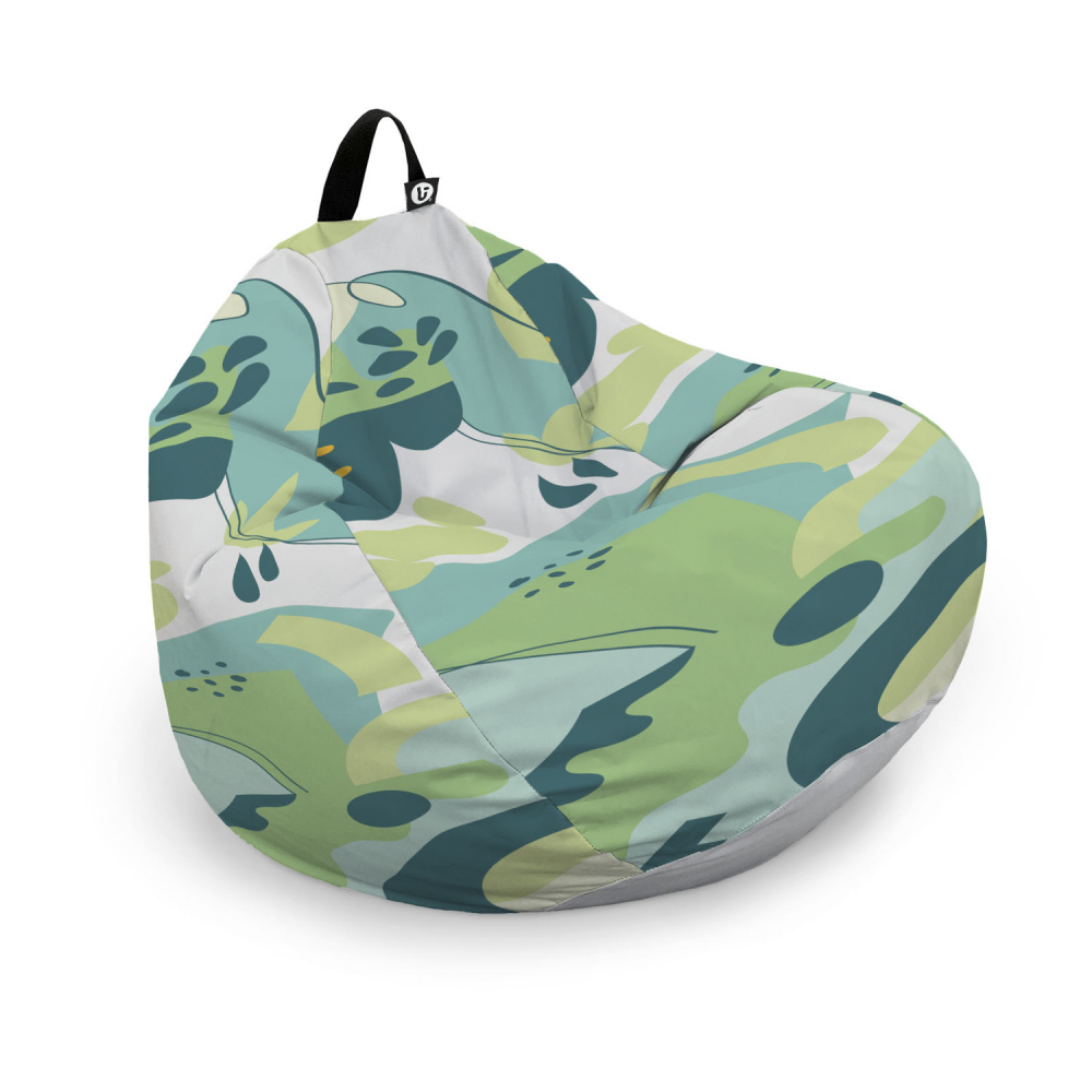 Husă Puf Bean Bag Para XL Abstract Jungle - Updeco - imagine 6