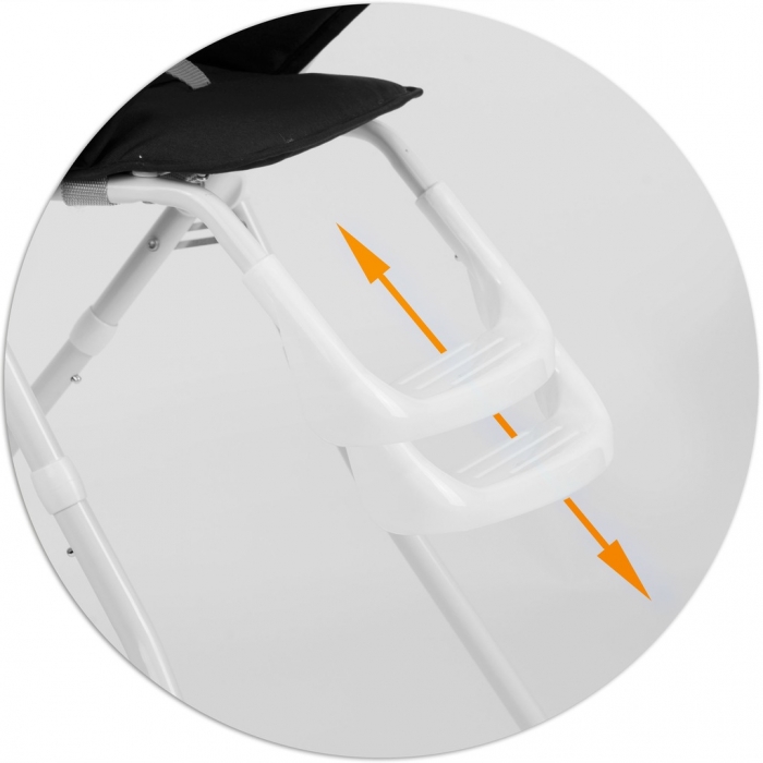 Scaun de Masa Ricokids Fando Negru - imagine 3