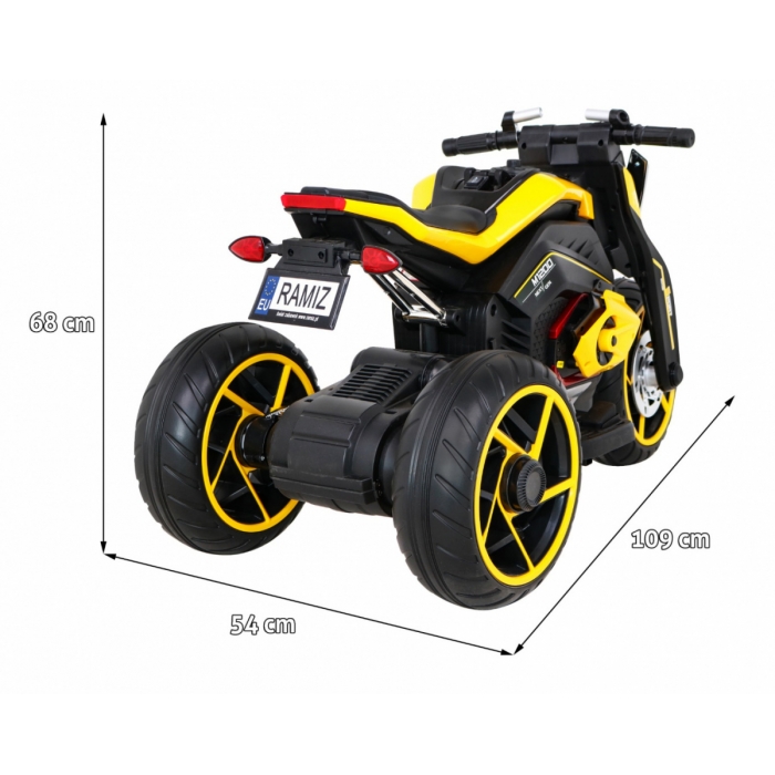 Motocicleta Electrica Ramiz pentru Copii cu Panou Audio - imagine 5