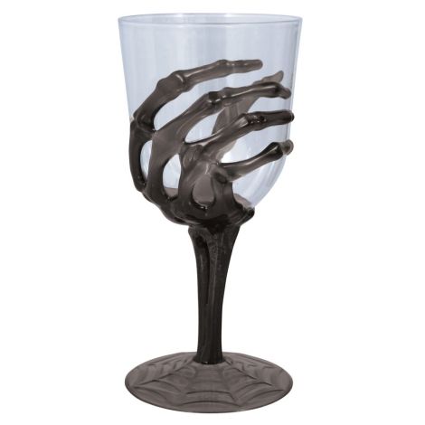 Pahar Schelet Halloween Guirca - Decor Perfect - imagine 2