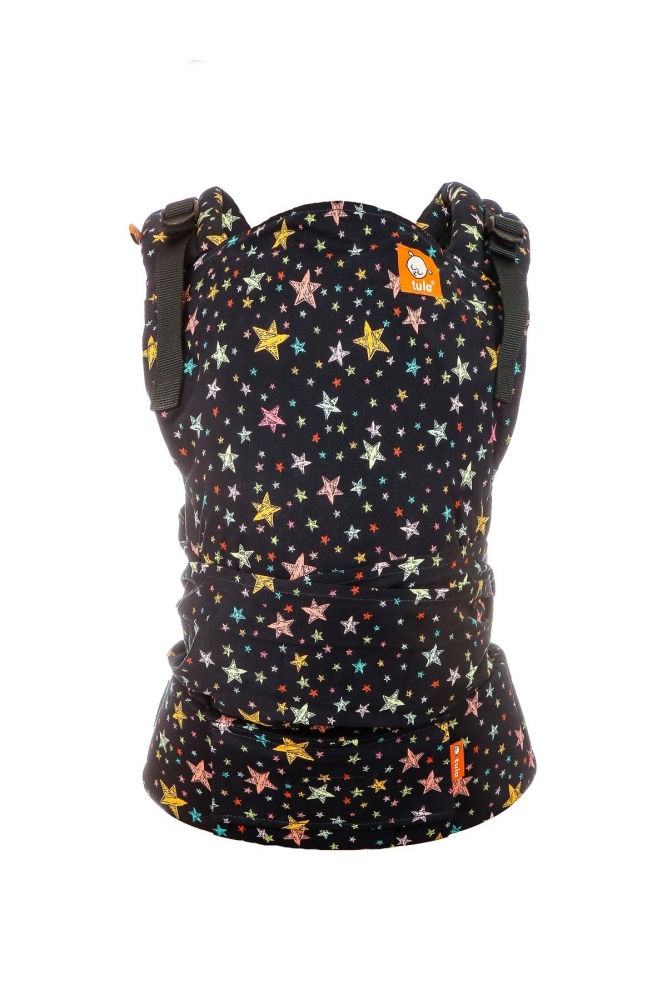 Marsupiu Baby Tula Half Buckle Rainbow Stars - imagine 3