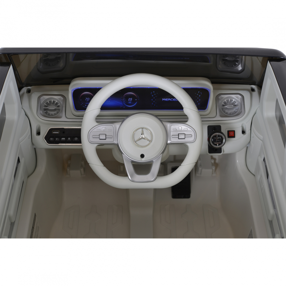 Mercedes EQG Black 12V | Masinuta Electrica Premium - imagine 2