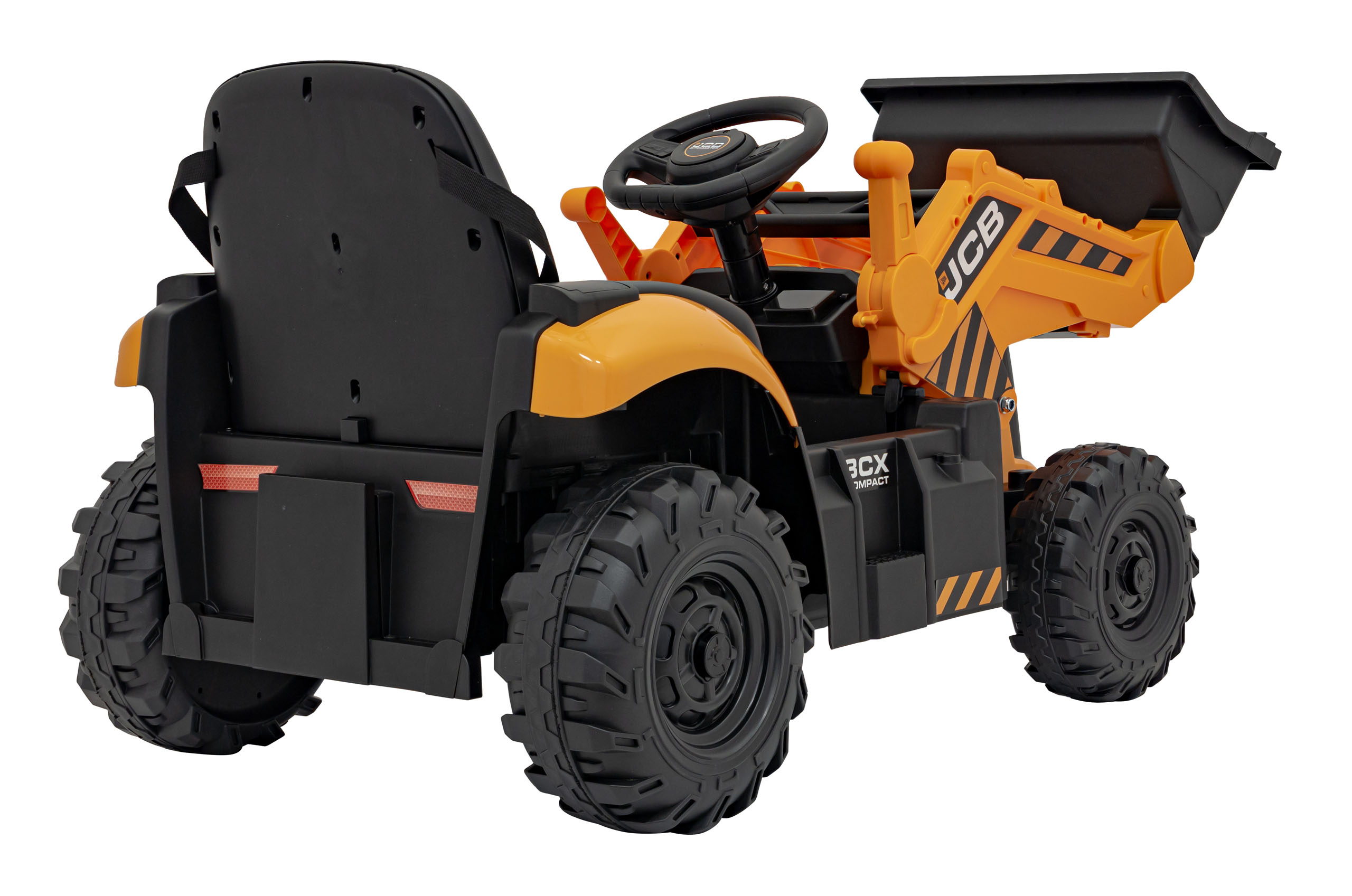 Tractor Electric JCB cu Cupă Manuală Galben - imagine 9