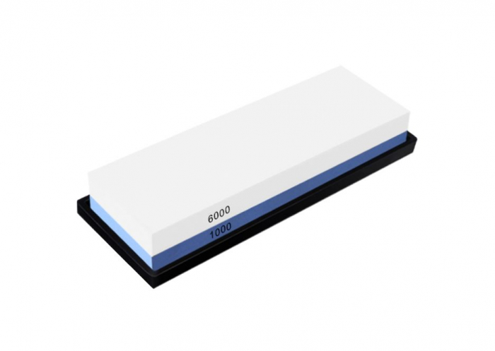Piatra Ascutit Cutite 1000/6000 OEM, cu Suport
