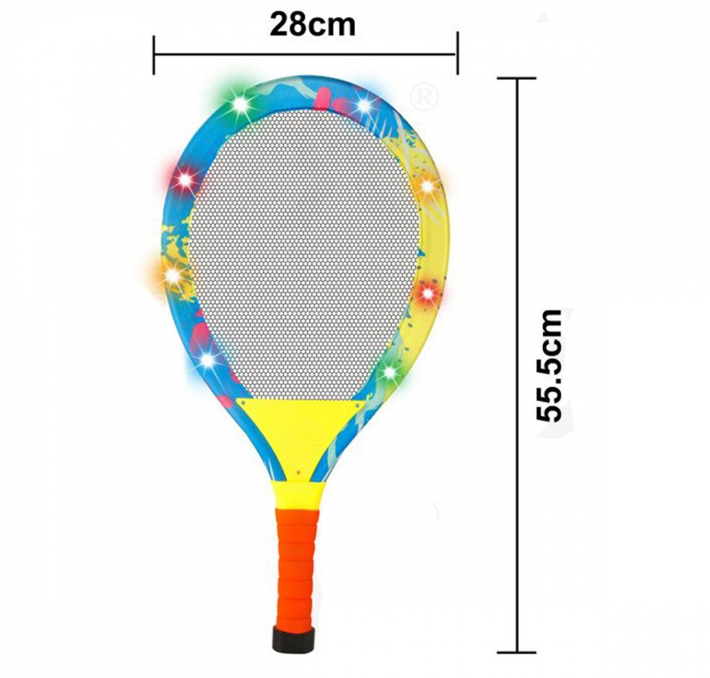 Set Badminton LED Sfera Zabawek | Joc de Noapte - imagine 5