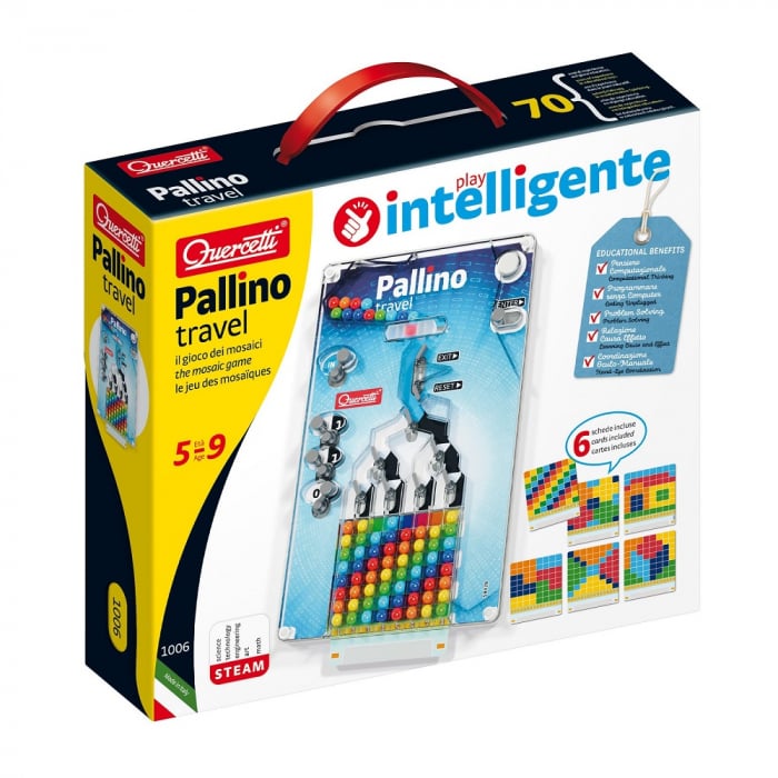 Quercetti Pallino Travel | Joc educational colorat