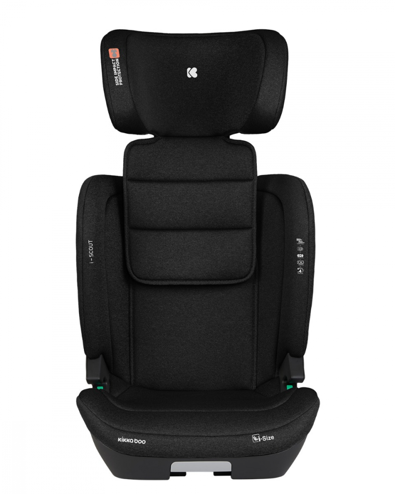 Scaun auto Kikkaboo i-Scout Black, i-SIZE, 100-150 cm - imagine 3