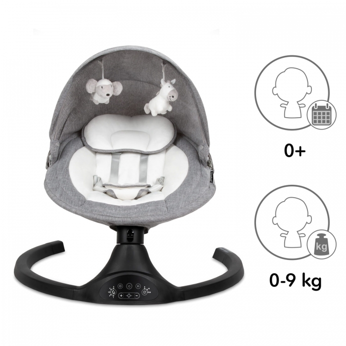 Leagan Electric 2-în-1 Kidwell Luxi - imagine 3