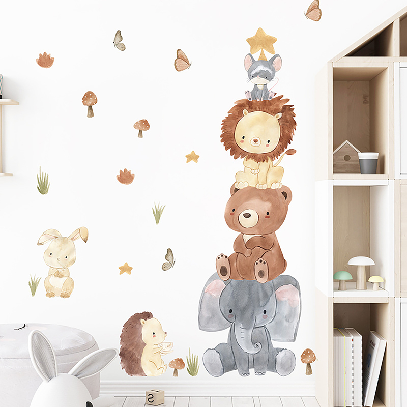 Sticker decorativ Sipo Piramida Animalelor - imagine 6