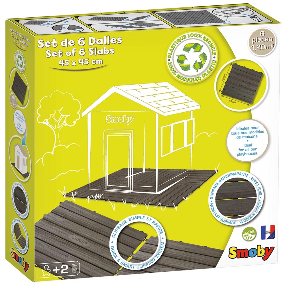 Set Podea Smoby Casuta, 6 Piese, Rezistent - imagine 5