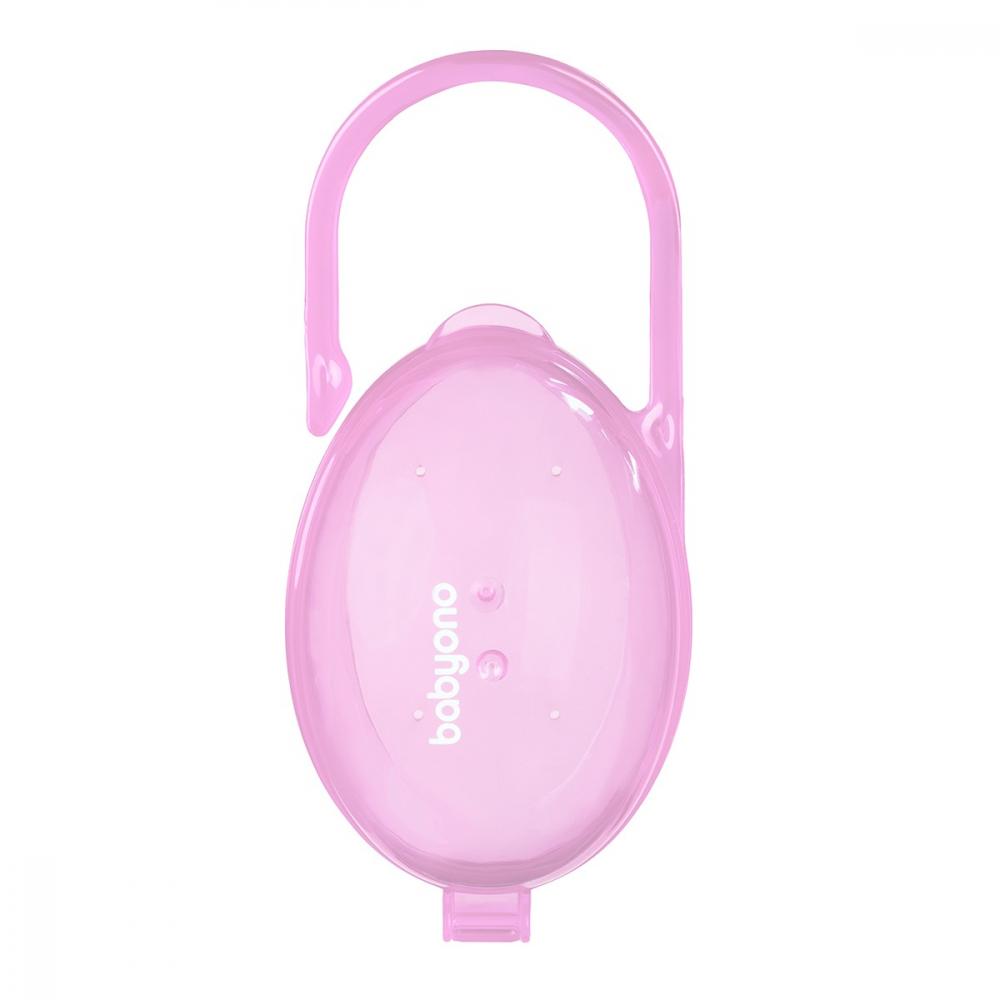 Port Suzetă Babyono Roz | Accesorii Bebe