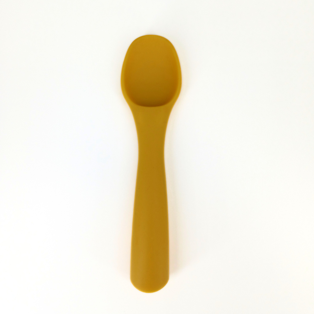 Lingurita Silicon Coccorito Galben | Siguranta - imagine 2