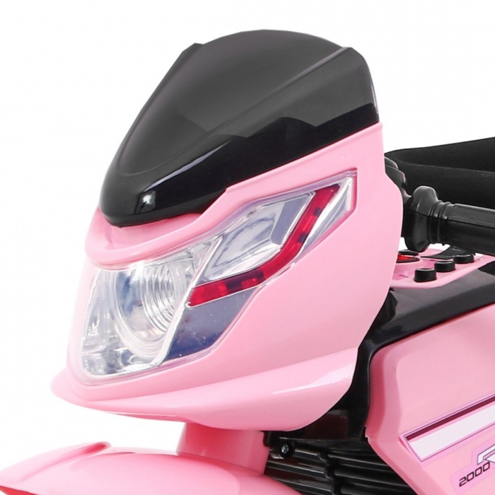 Motocicleta Electrica Roz Ramiz 20W cu Maner - imagine 2