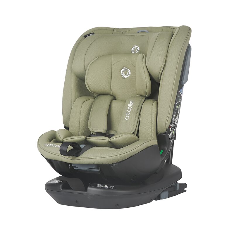 Scaun Auto Coccolle Velsa iSize Rotativ, Verde - imagine 2