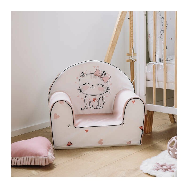 Fotoliu Bubaba Kitty Pink - Confort Sigur