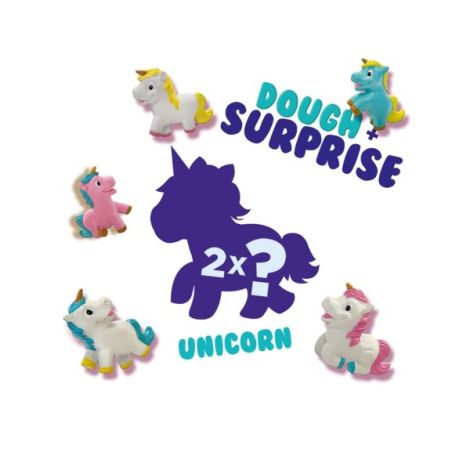 Ses Creative Plastilina cu 2 Unicorni Surpriză - imagine 2