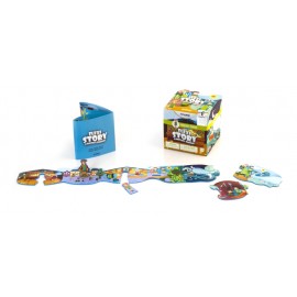 Puzzle Poveste Pinocchio Miniland, Flexibil - imagine 3