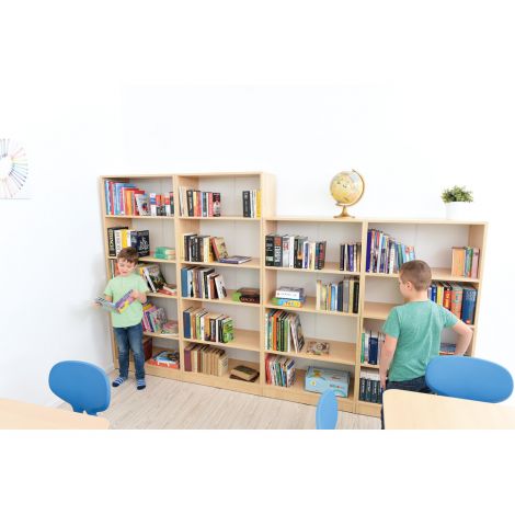 Dulap bibliotecă Moje bambino, 4 rafturi spațioase - imagine 5