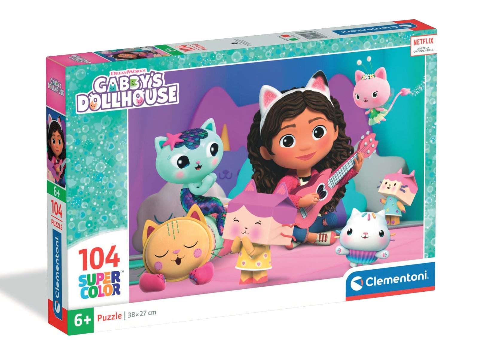 Puzzle Clementoni Gabby's Dollhouse 104 piese