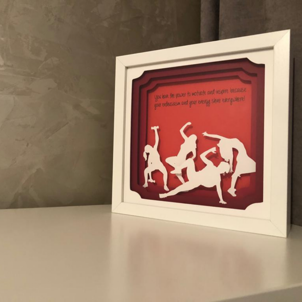 Tablou Luminos Fitness 005 Noorhandmadeatelier - imagine 4