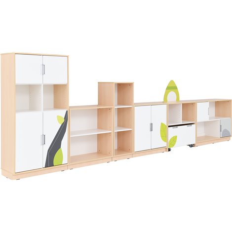 Set Flora Moje bambino - Mobilier tematic grădiniță