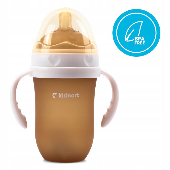 Biberon Anti-Colici Kindnort Eple 6m+ 250ml - imagine 2