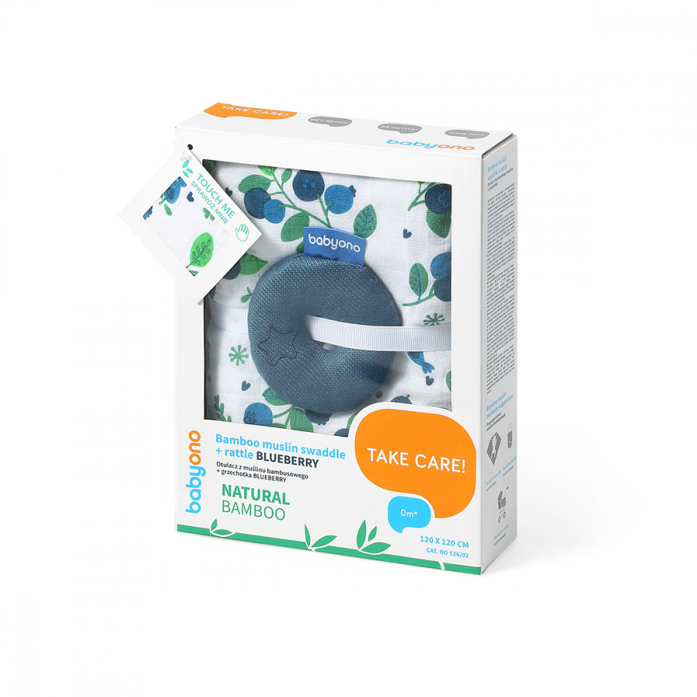 Scutec muselină Babyono, antibacterian - imagine 3