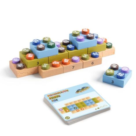 Joc Bloc Inca Djeco - Logică și Abilități - imagine 2
