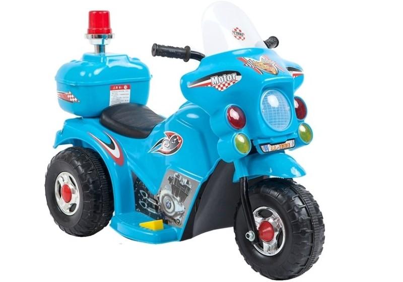 Motocicleta Electrica Copii Leantoys cu Pedala - imagine 3