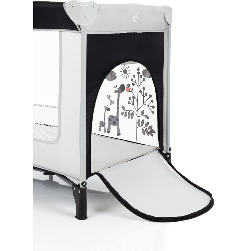 Patut Pliabil Fillikid Girafa Grey cu Geanta Transport - imagine 4