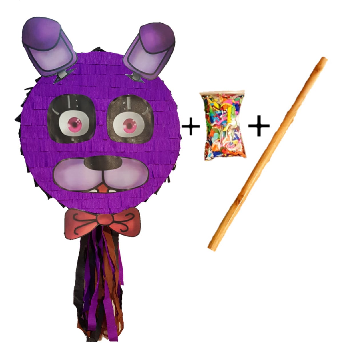 Pinata Bunny PinaStar cu Bat si Confetti
