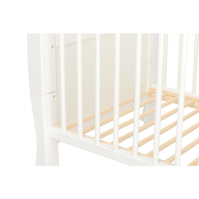 Patut Julia Qmini 120x60 Alb cu Sertar - imagine 8