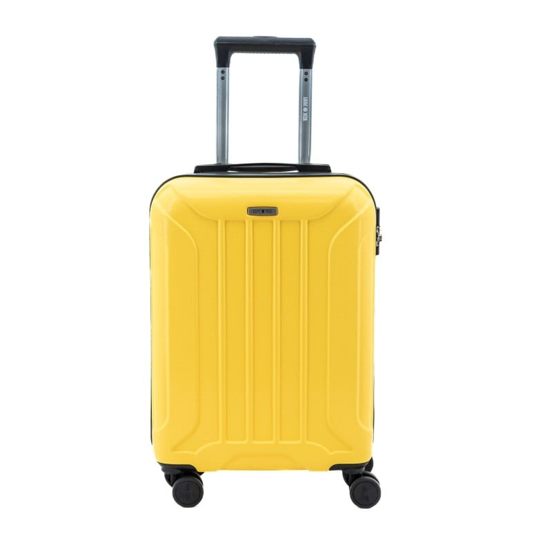 Troler Lamonza Capri Galben, 4 Roti, 55 cm