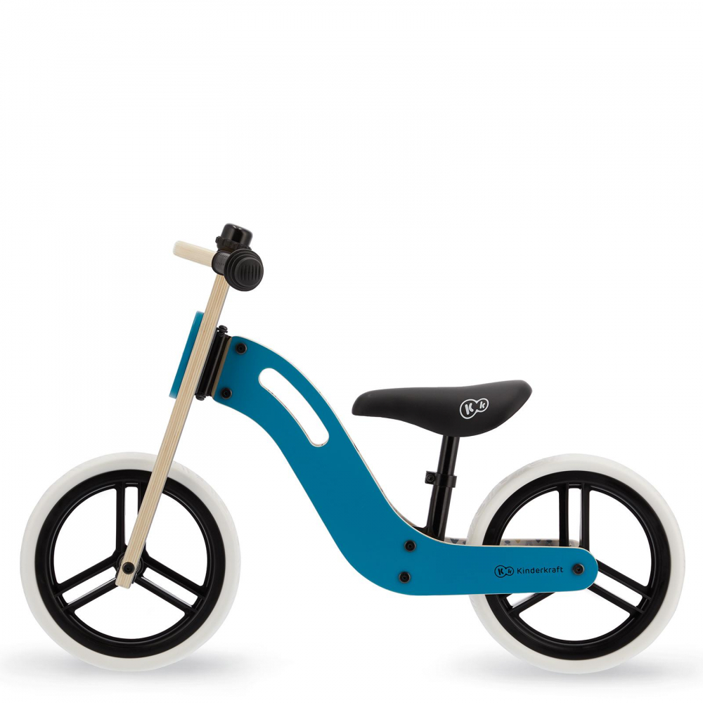 Bicicleta Echilibru Kinderkraft Uniq Turquoise - imagine 5