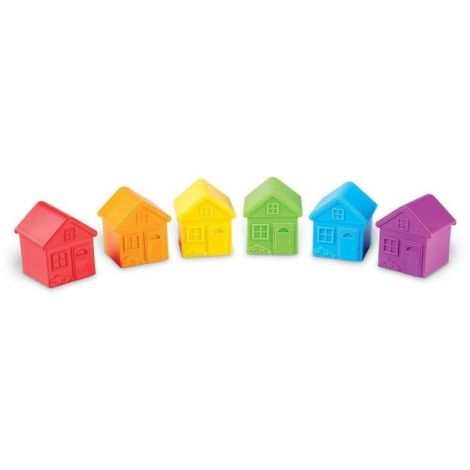 Sortator Casuțe Colorate Learning Resources - imagine 2