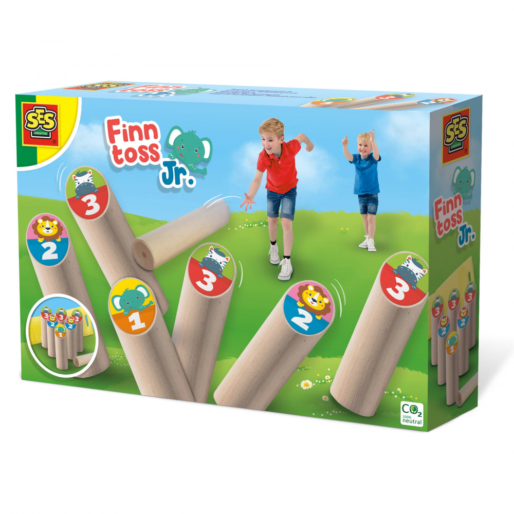 Joc Bowling Finntoss Junior Lemn Ses Creative