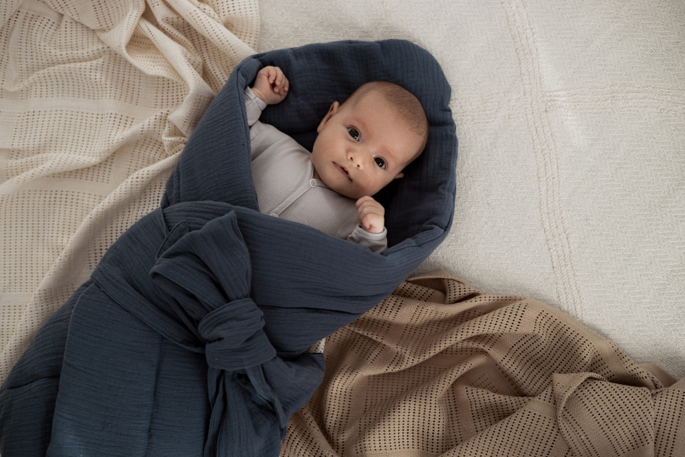 Wrap Babyhorn Nor Pufos Petrol - Reglează Temperatura