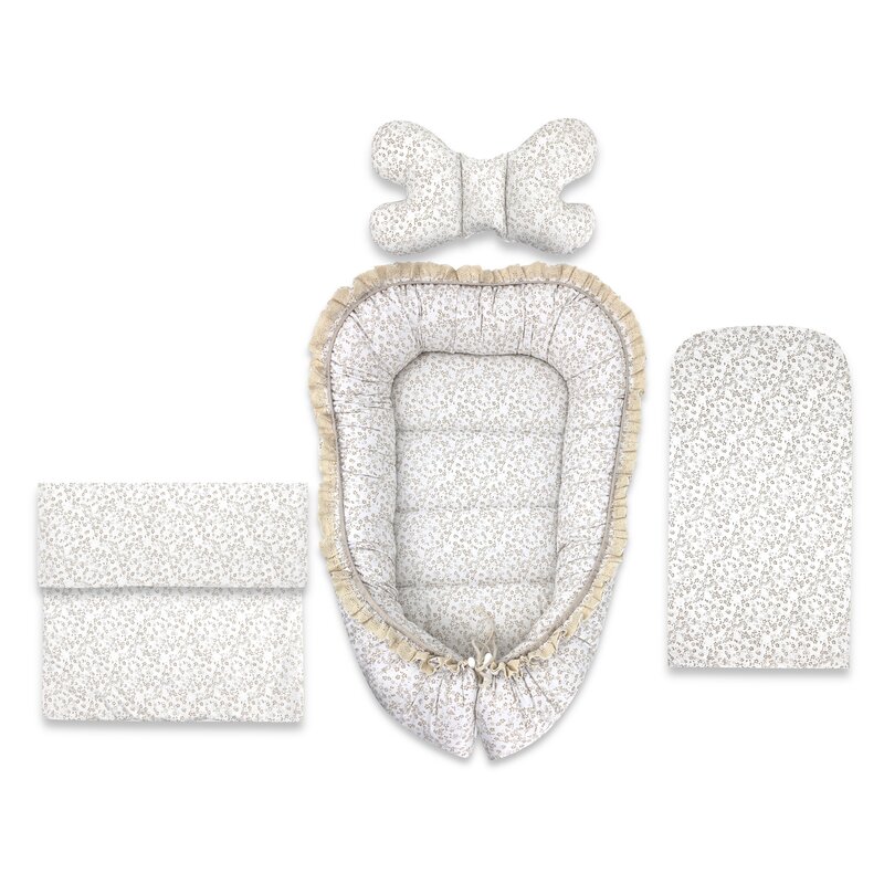 Set Cosulet Bebe MimiNu 4 in 1, Bumbac Oeko-Tex