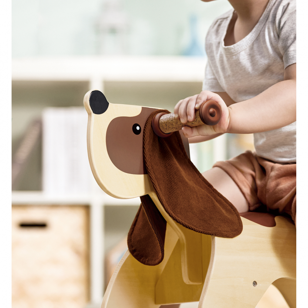Hape Ride-On Catel Lemn | Dezvoltare Copii 1+ Ani - imagine 4