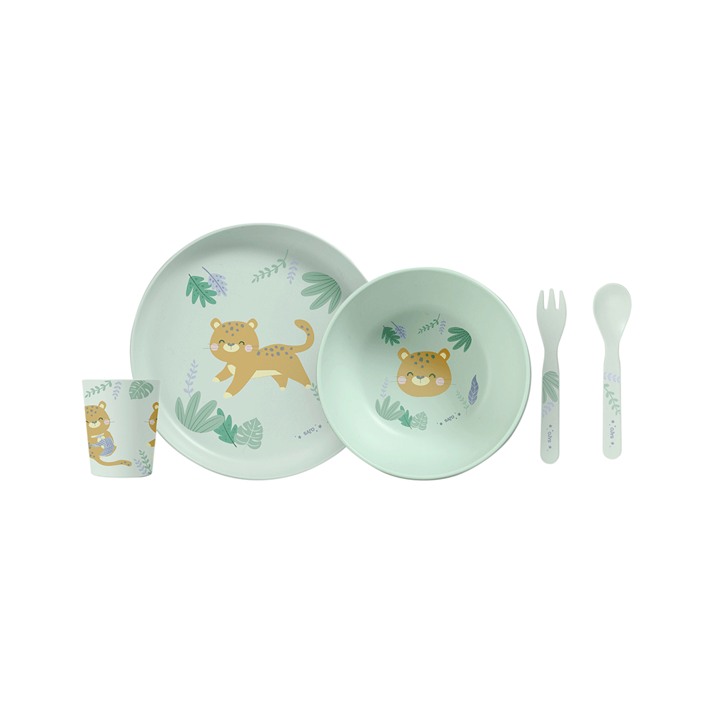 Set masă Jungle Cheetahs Saro Baby - Mese distractive - imagine 7