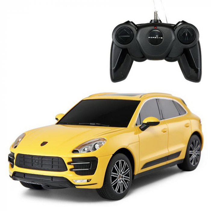 Porsche Macan Turbo RC 1:24 Rastar Galben