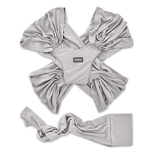 BabyJem Wrap Elastic Gri, Sistem Purtare Bebe - imagine 4