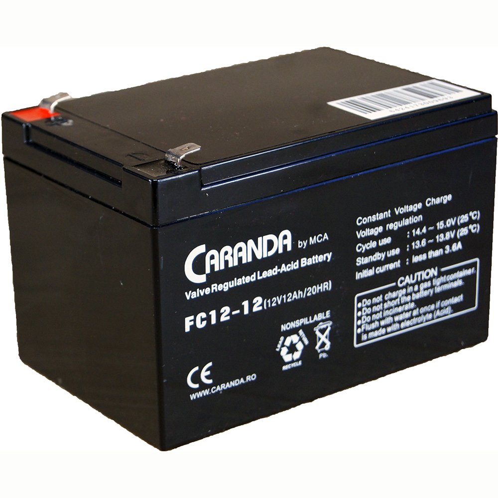 Acumulator 12V 12Ah Nichiduta Vehicule Copii - imagine 3
