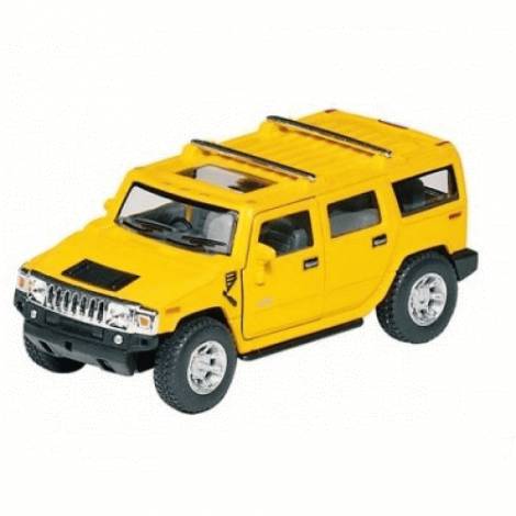 Mașinuță Hummer H2 SUV Goki Metal 1:40 - imagine 5