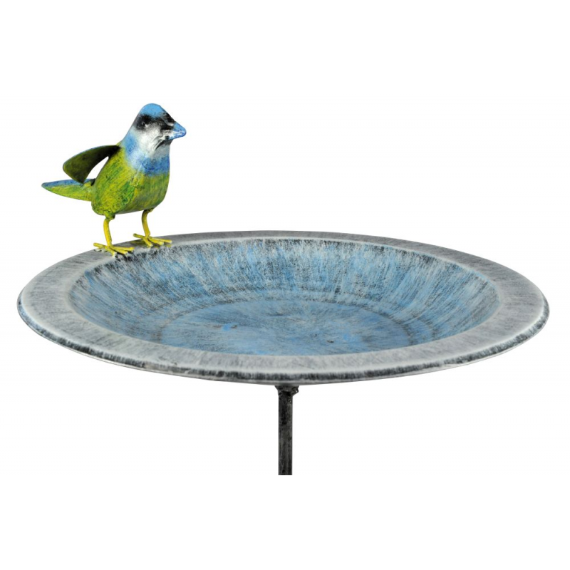Bazin Pasari Pitigoi Metalic - Decoratiune Gradina
